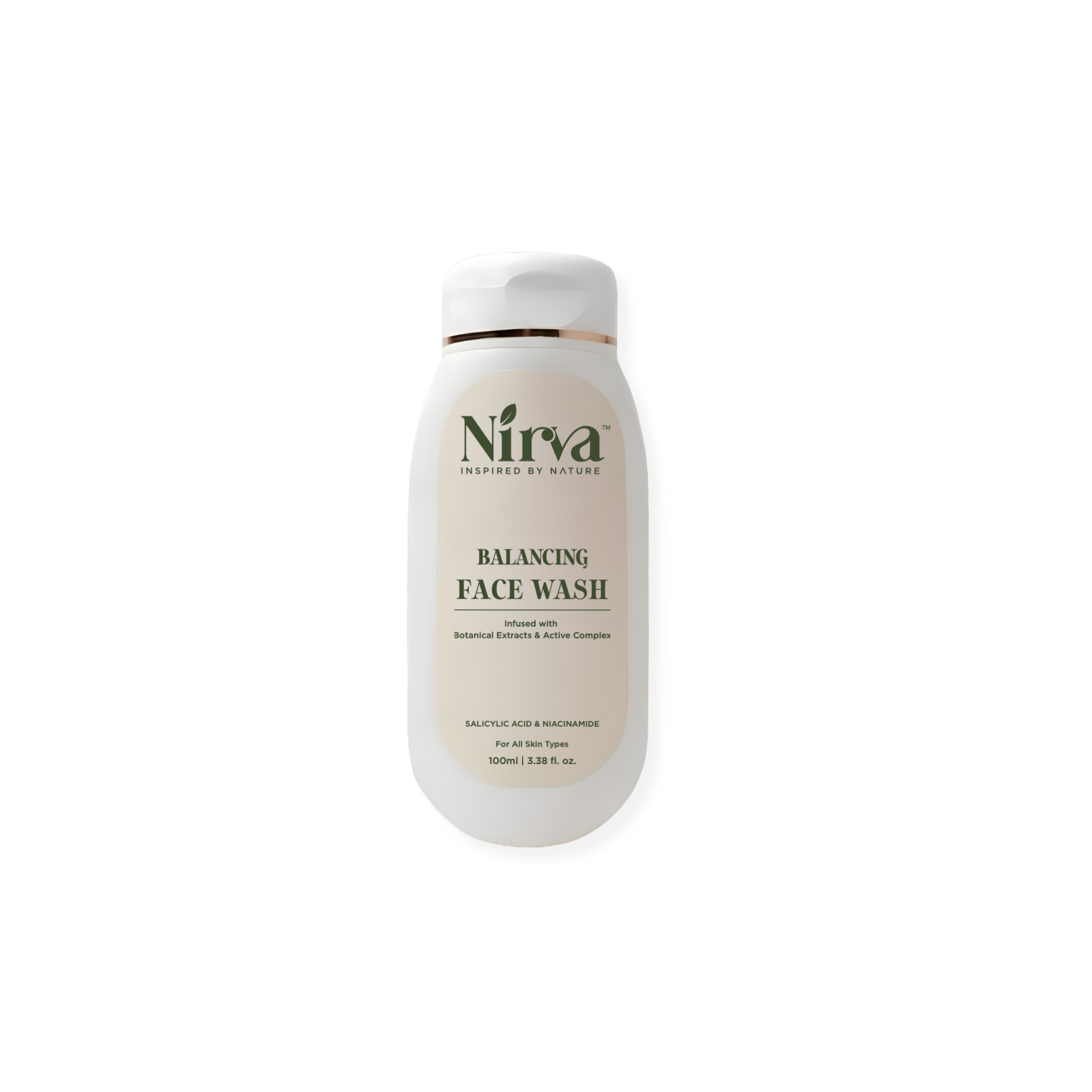 Nirva Botanical Acne Control Face Wash 100ml