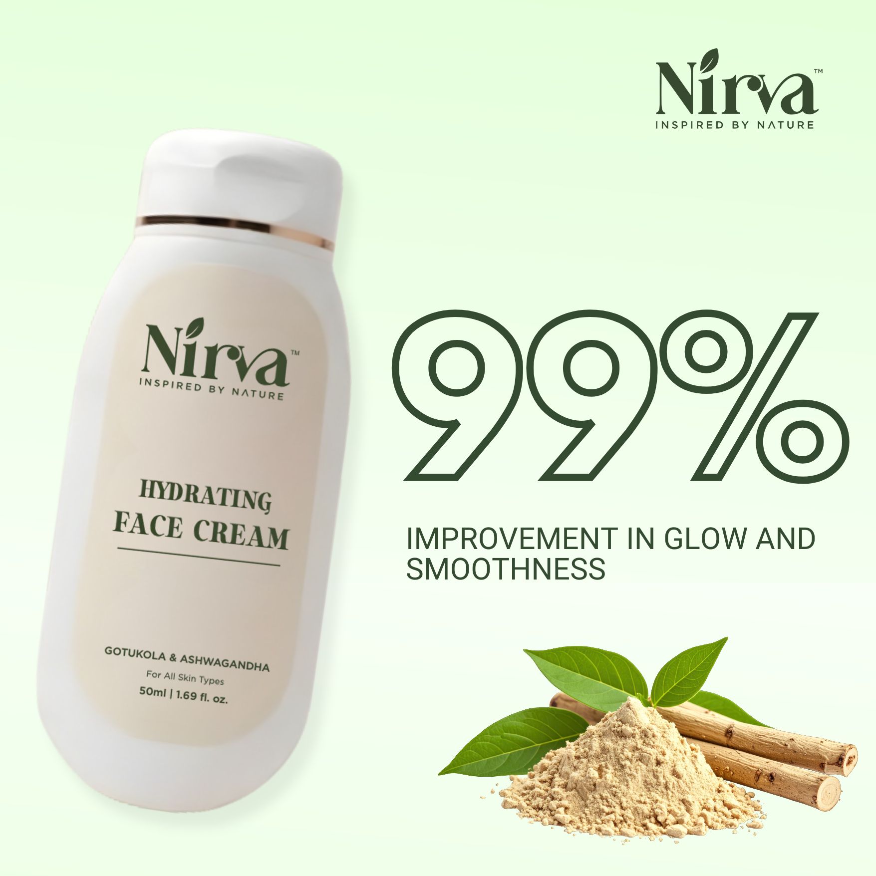Nirva Botanical Hydrating Face Cream 50ml