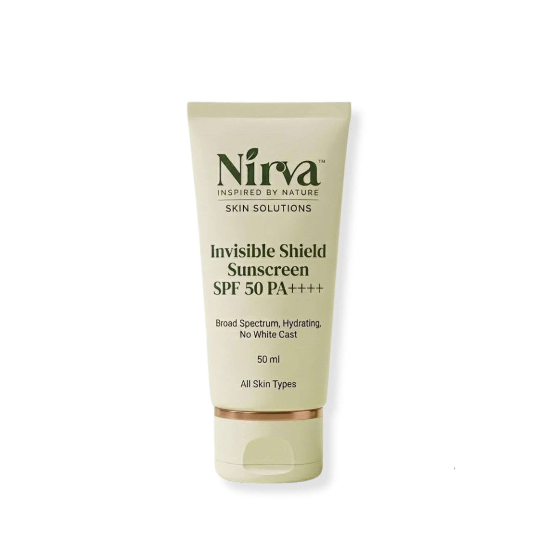 Nirva Botanical Invisible Sunscreen SPF 50 PA++++ 50ml